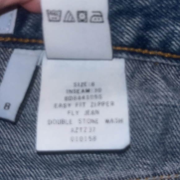 Calvin Klein Blue Boot Cut Denim Jeans - Picture 13 of 13